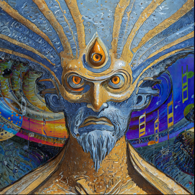 Fable of the Three-eyed Titan by Hypaspace album cover