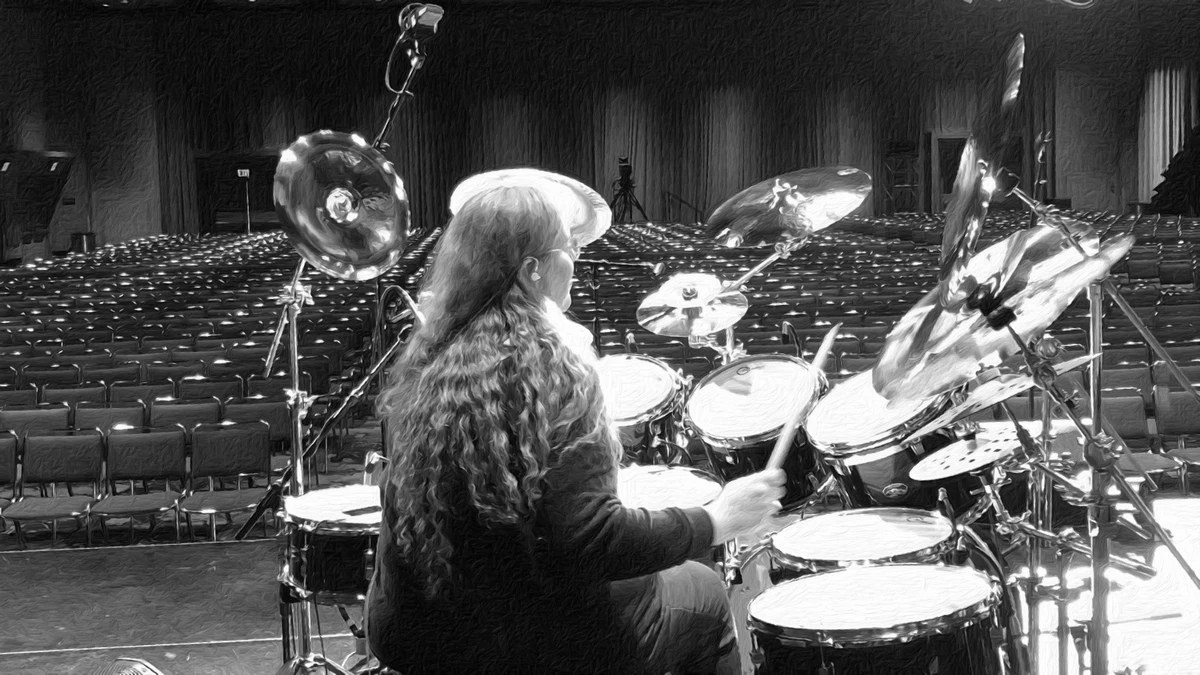 Penny Larson performing at PASIC